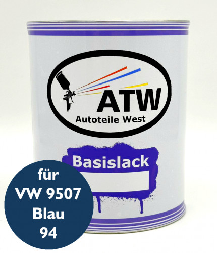 Autolack für VW 9507 Blau 94